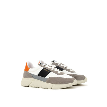 Axel Arigato Bicolor Fabric And Leather Athletic Sneakers Axel Arigato