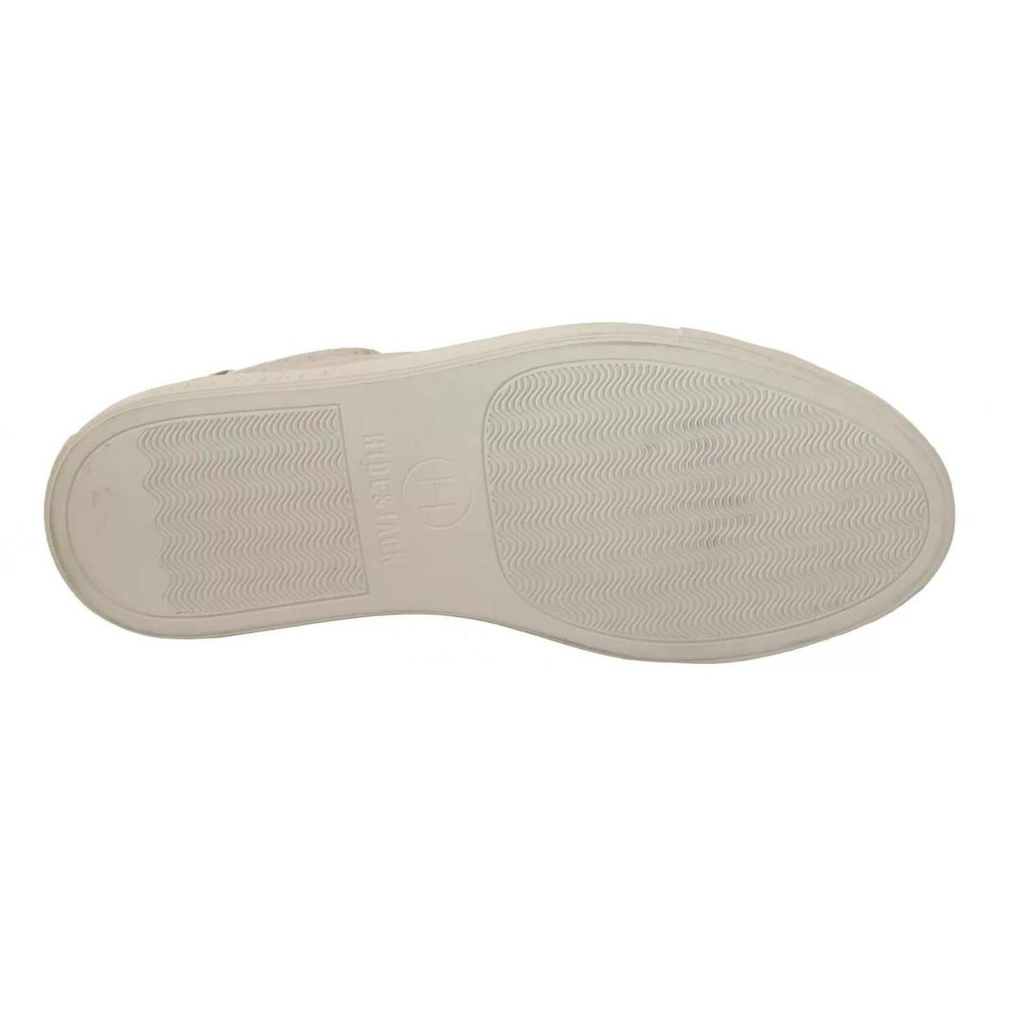 HIDE & JACK Off White Low Top Lace Up Sneakers Shoes