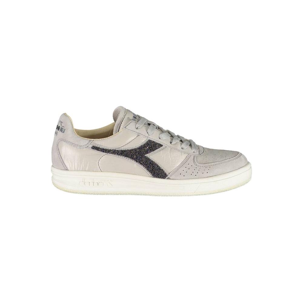 Diadora Gray Fabric Sneaker