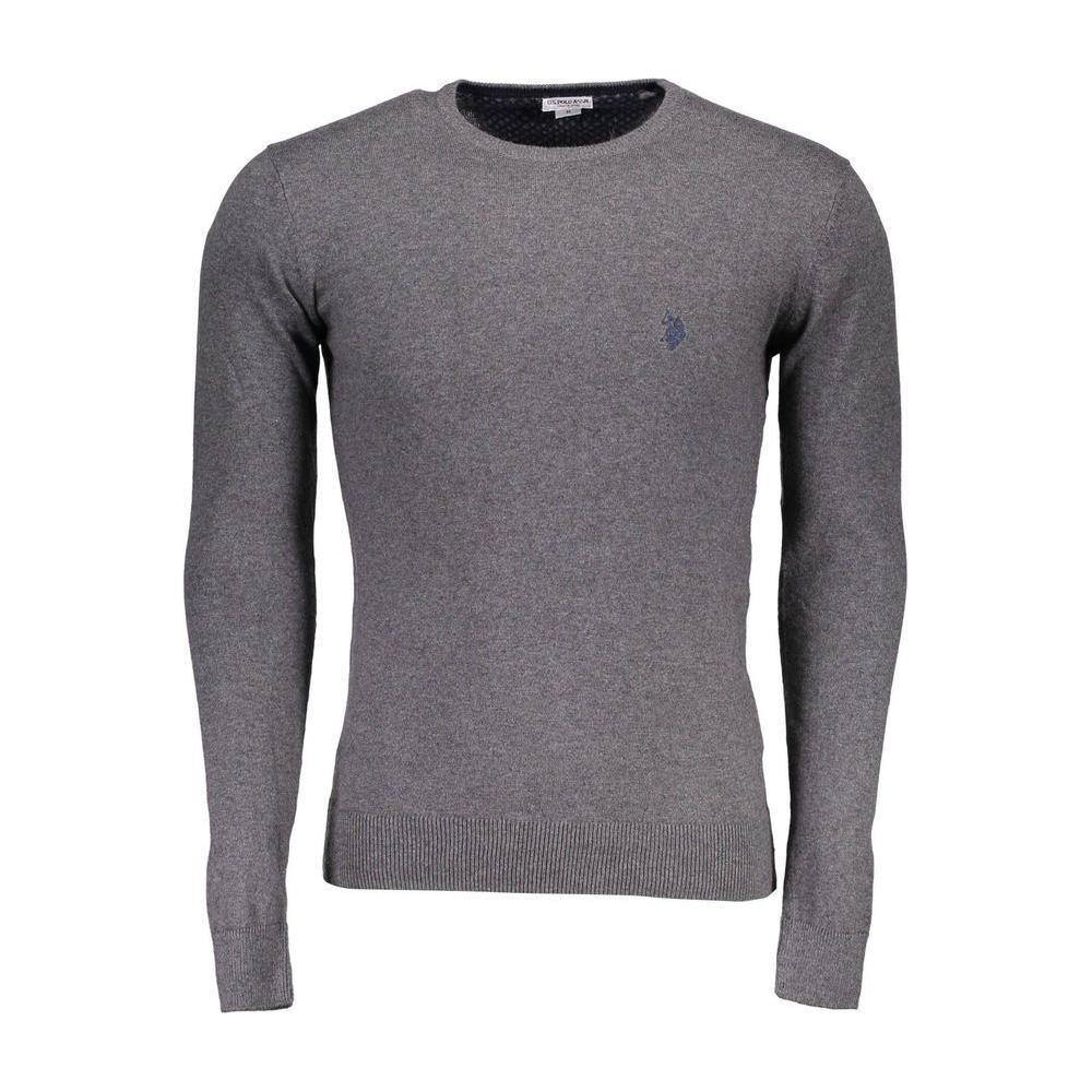 U.S. POLO ASSN. Gray Cotton Sweater