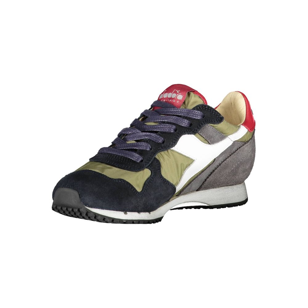 Diadora Green Fabric Sneaker