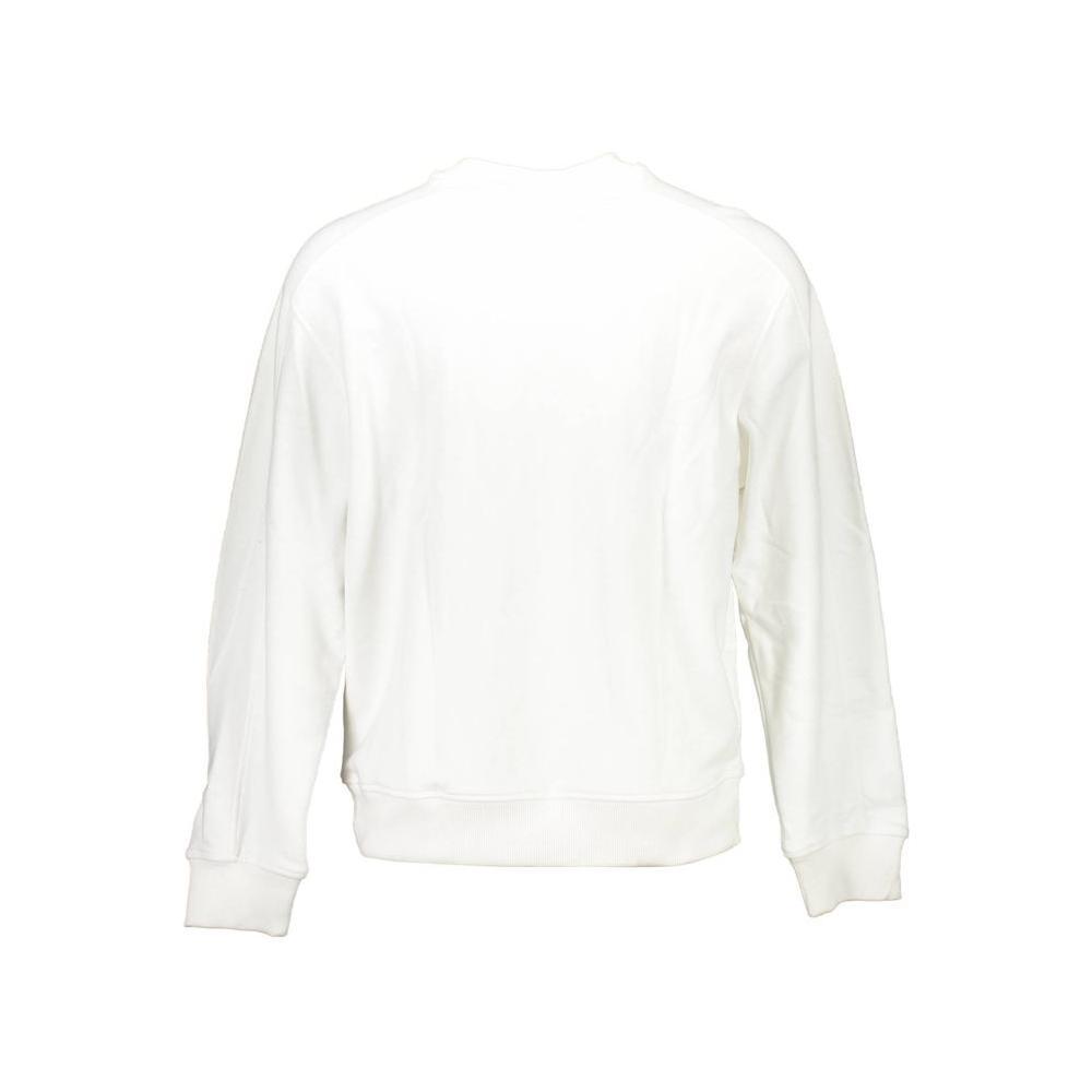 Calvin Klein Bianco Cotton Mens Sweatshirt