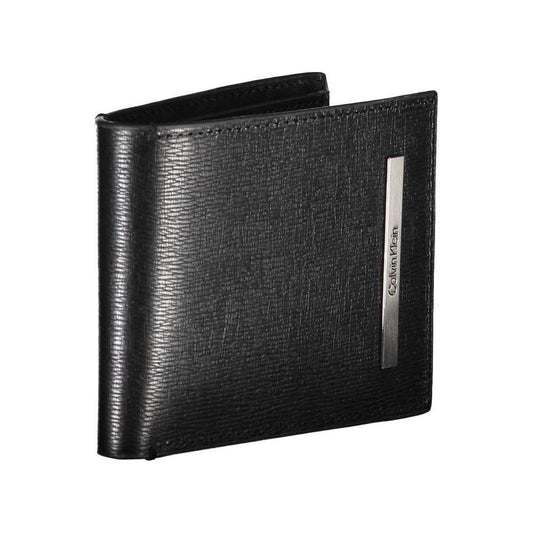 Calvin Klein Black Eco Leather Men Wallet