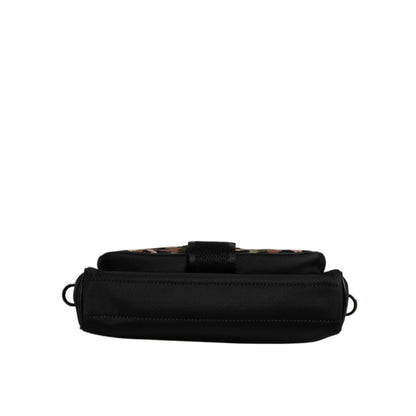 Dolce & Gabbana Multicolor Leopard Jacquard Crossbody Bag Dolce & Gabbana