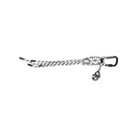 Dolce & Gabbana Multicolor Tape String DG Logo Keychain Polyester Keyring SMY10651