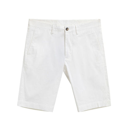 Dolce & Gabbana White Cotton Bermuda Shorts Dolce & Gabbana