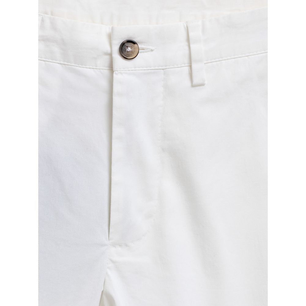 Dolce & Gabbana White Cotton Bermuda Shorts Dolce & Gabbana