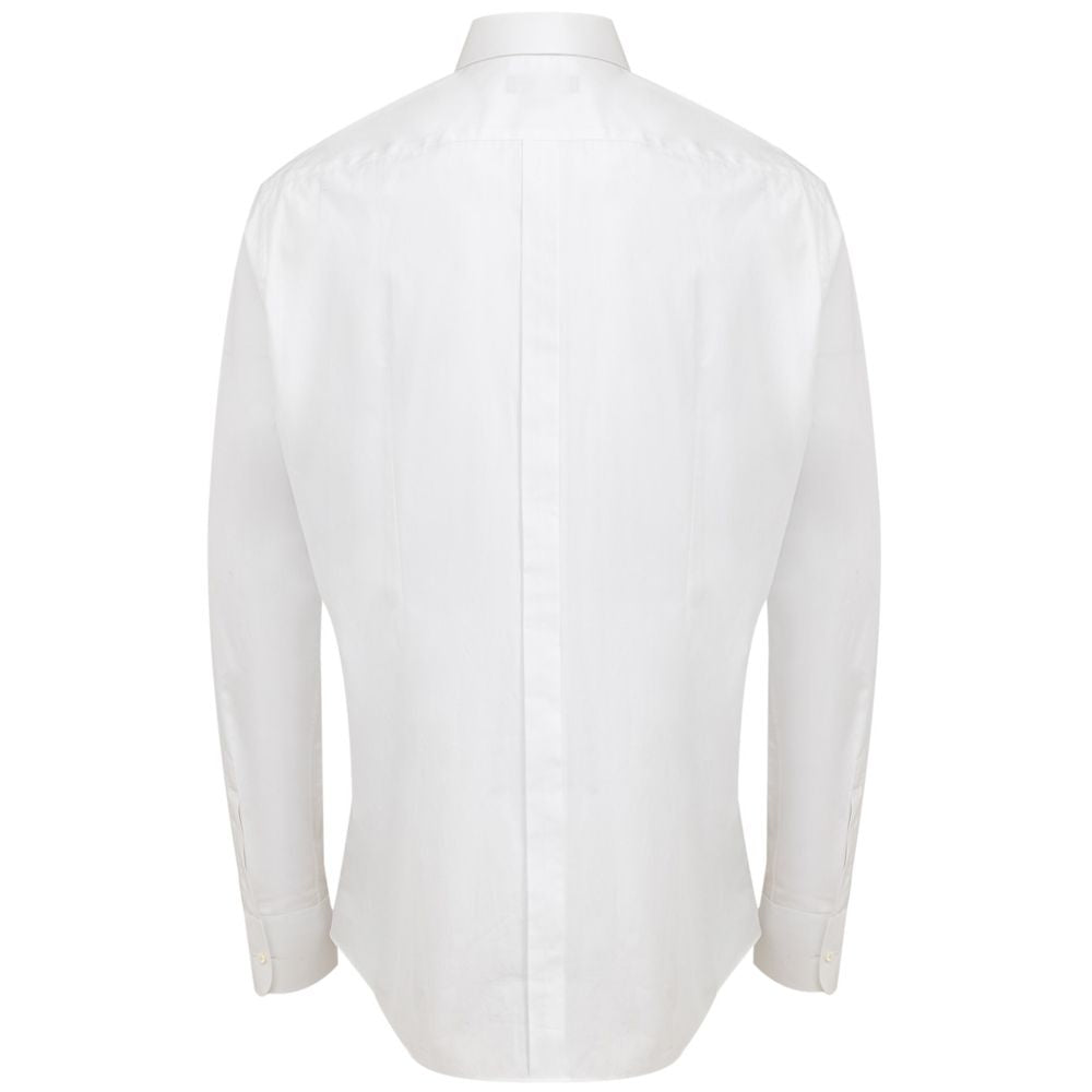 Dolce & Gabbana White Cotton Dress Shirt Dolce & Gabbana
