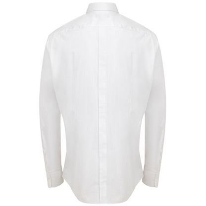 Dolce & Gabbana White Cotton Dress Shirt Dolce & Gabbana