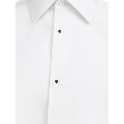 Dolce & Gabbana White Cotton Dress Shirt Dolce & Gabbana