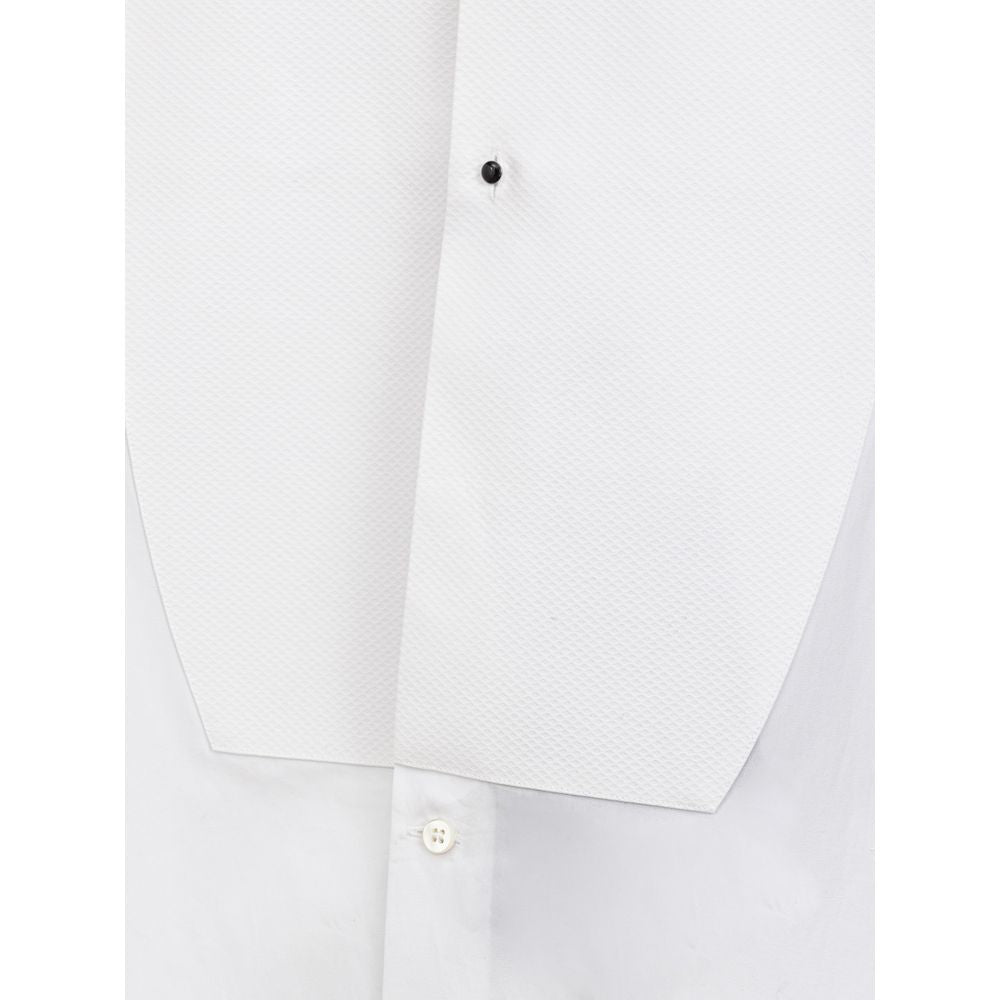 Dolce & Gabbana White Cotton Dress Shirt Dolce & Gabbana