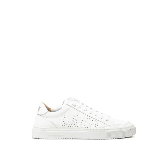 P448 White Leather Sneaker P-8007666-EU37/US7