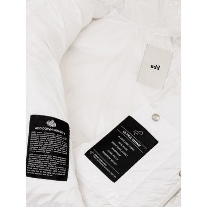 Add White Polyamide Coat