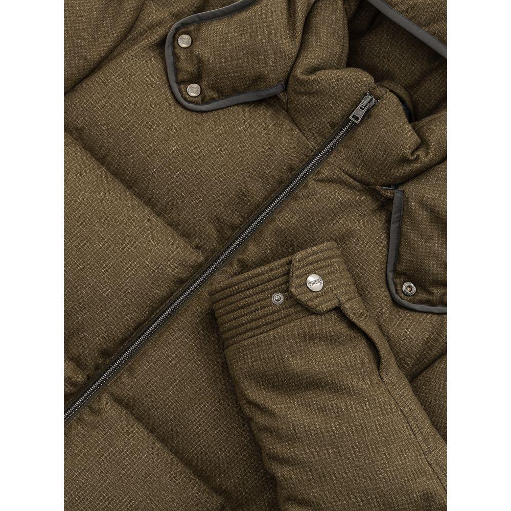 Herno Green Wool Jackets & Coat