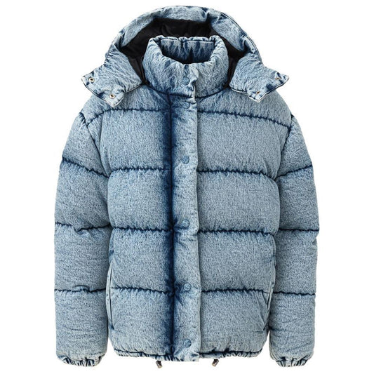 Miu Miu Blue Polyester Jackets & Coat MI-5513673-IT38|XS