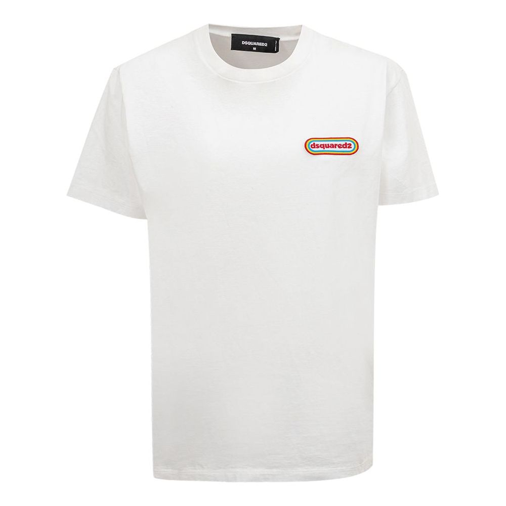 Dsquared² White Cotton T-Shirt