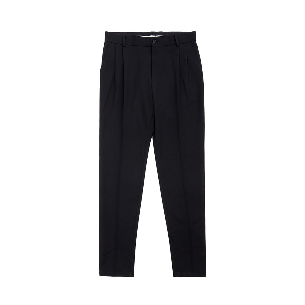 Dolce & Gabbana Black Polyester Dress Pants Dolce & Gabbana
