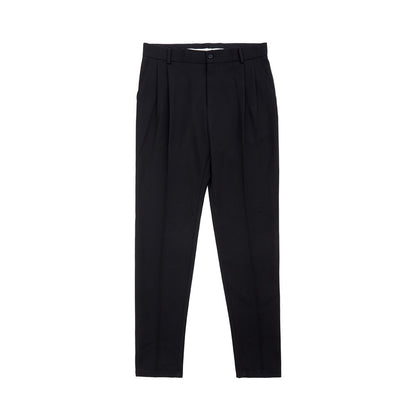 Dolce & Gabbana Black Polyester Dress Pants Dolce & Gabbana