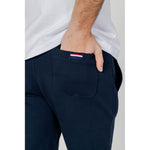 U.S. POLO ASSN. Blue Cotton Joggers Workout Pant US-13433800010-IT52 | XL