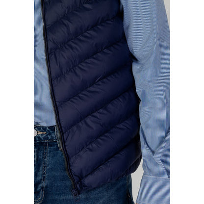 U.S. POLO ASSN. Blue Polyamide Sleveless Jacket