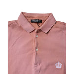 Dolce & Gabbana Pink Cotton Crown Collared Polo T-shirt TSH86460-44