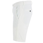 Yes Zee White Cotton Short YE-15244-W31
