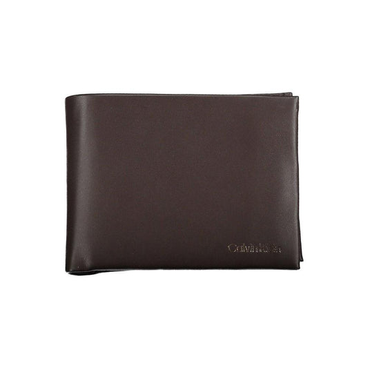 Calvin Klein Elegant Leather Dual-Compartment Wallet CA-26208