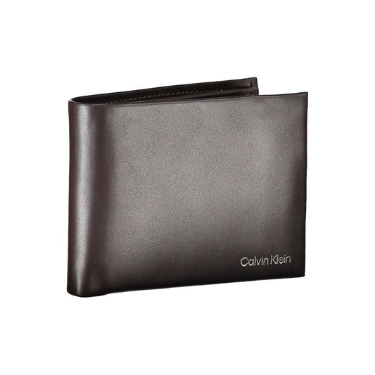 Calvin Klein Elegant Leather Dual-Compartment Wallet CA-26208
