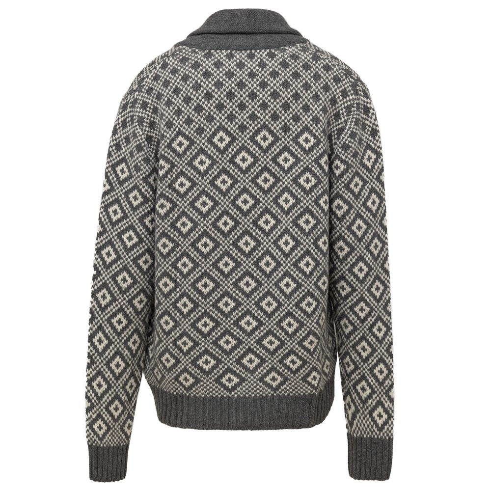 Cruciani Bicolor Cashmere Cardigan