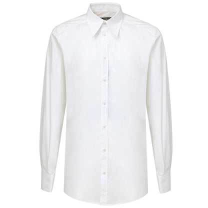 Dolce & Gabbana White Cotton Dress Shirt Dolce & Gabbana