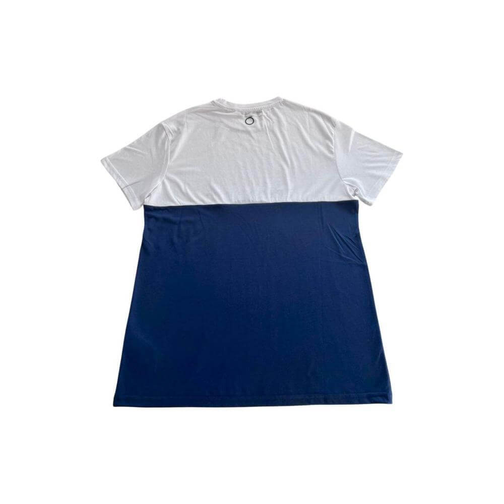 Trussardi Beachwear Blue Cotton Men T-Shirt