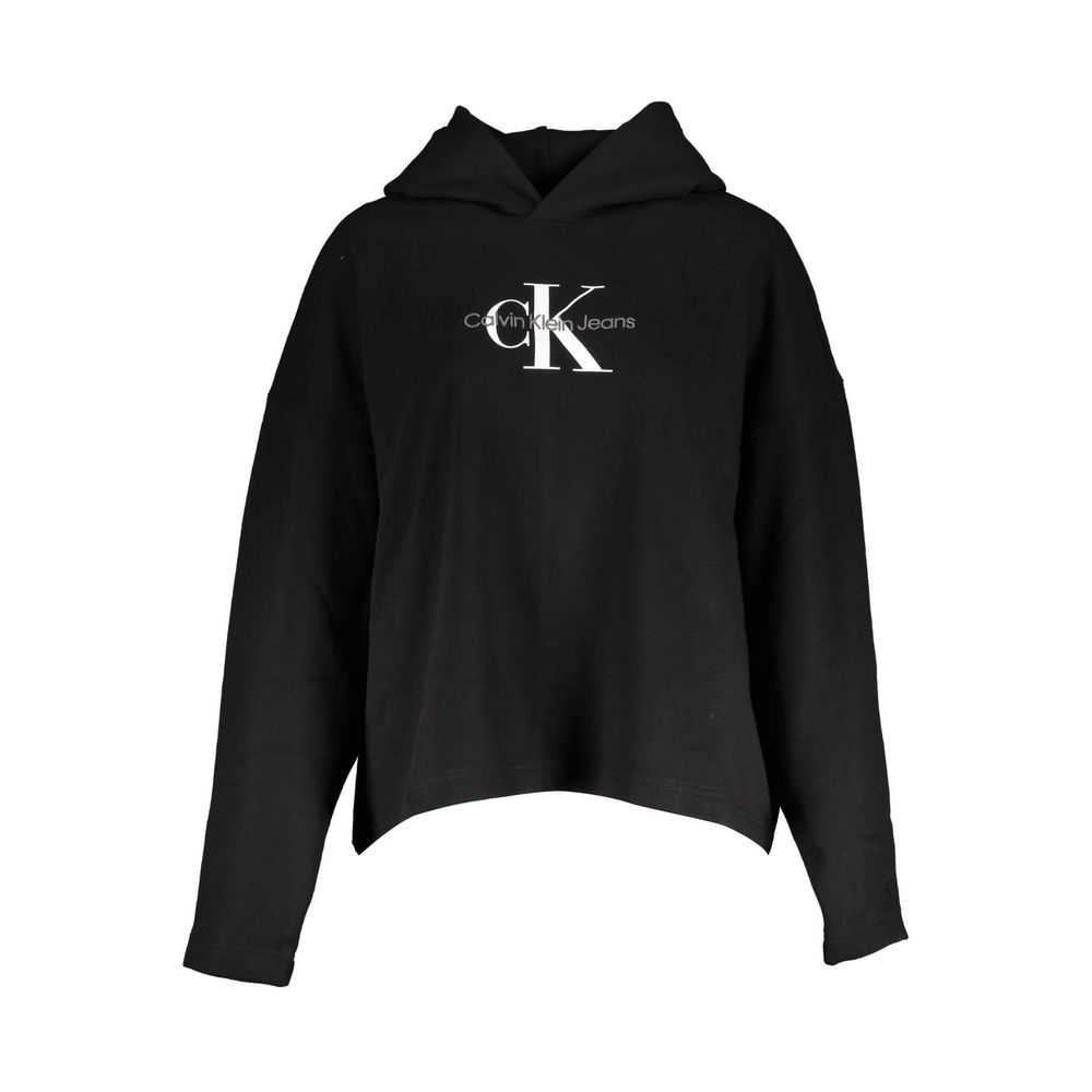 Calvin Klein Black Cotton Sweatshirt