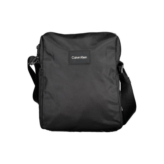 Calvin Klein "Black Polyester Mens Shoulder Bag" CA-21349