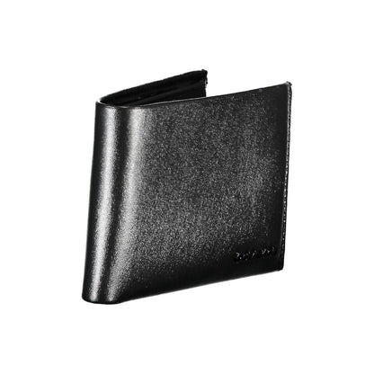 Calvin Klein Black Leather Wallet Calvin Klein