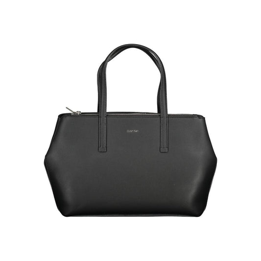 Calvin Klein Black Polyester Handbag CA-30770
