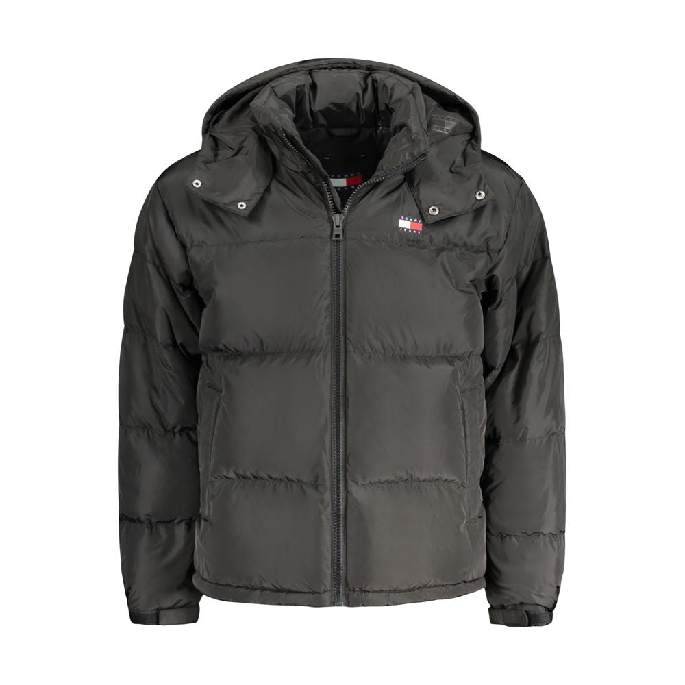 Tommy Hilfiger Black Polyester Jackets & Coat