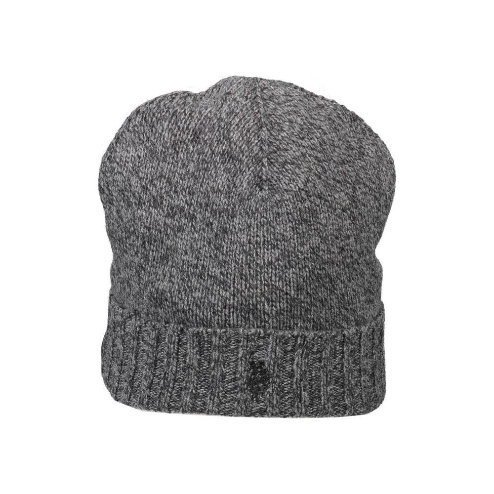 U.S. POLO ASSN. "Black Wool Men Cap" US-8414