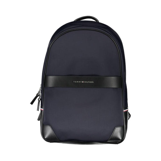 Tommy Hilfiger Blue Polyethylene Men Backpack TO-17769