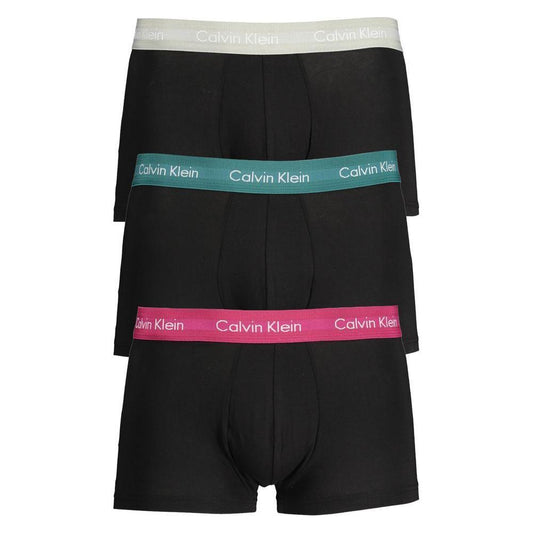 Calvin Klein Black Cotton Underwear CA-30111-S