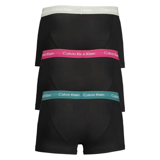 Calvin Klein Black Cotton Underwear CA-30111-S