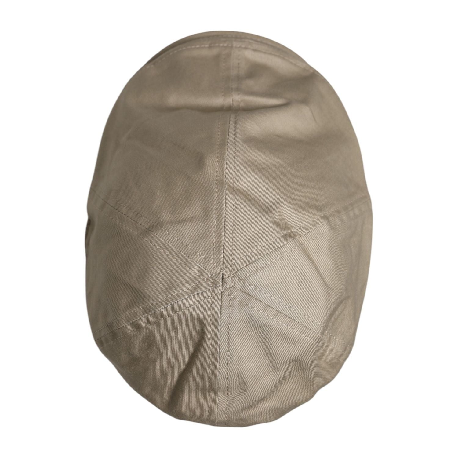 Dolce & Gabbana Beige Cotton Newsboy Capello Cabbie Hat