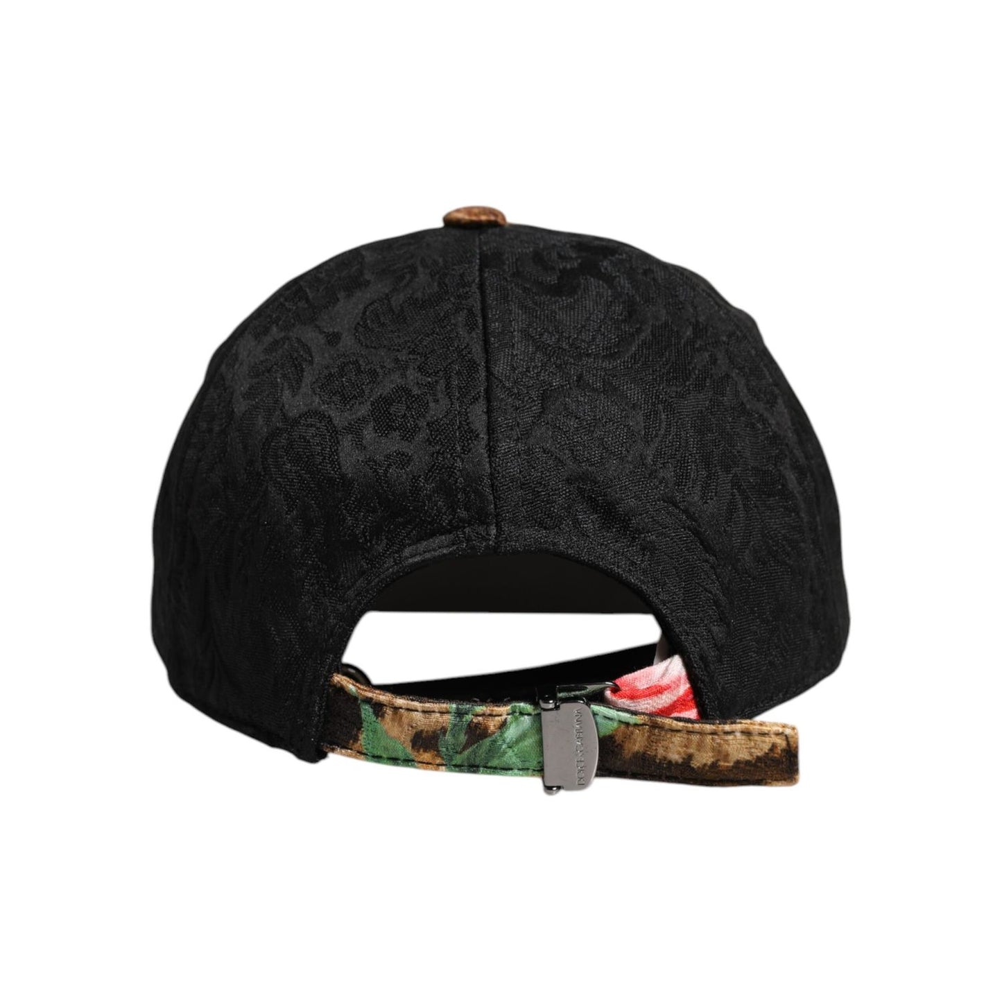 Dolce & Gabbana Multicolor DG Logo Patch 6 Panels Baseball Cap Dolce & Gabbana