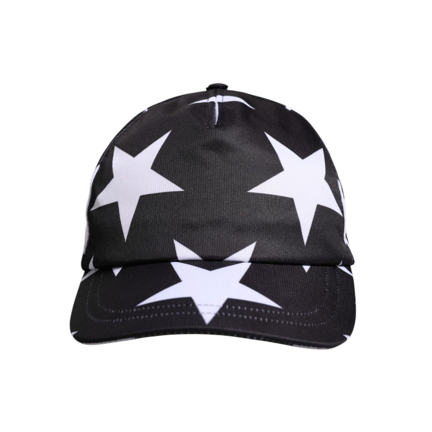 Dolce & Gabbana Black Star Print Polyester Baseball Cap Dolce & Gabbana