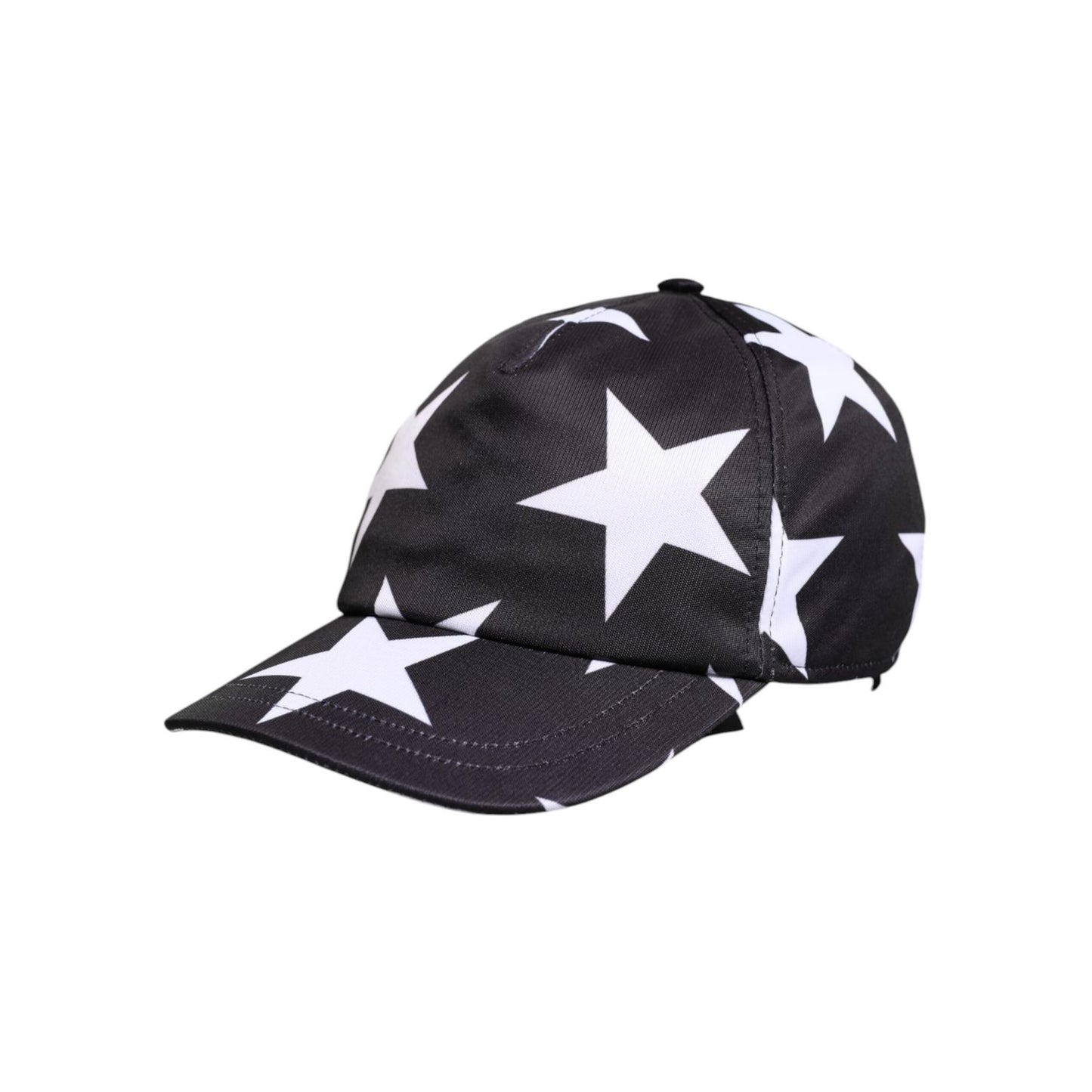 Dolce & Gabbana Black Star Print Polyester Baseball Cap Dolce & Gabbana