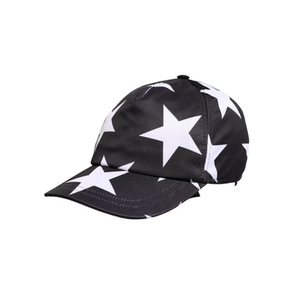 Dolce & Gabbana Black Star Print Polyester Baseball Cap Dolce & Gabbana