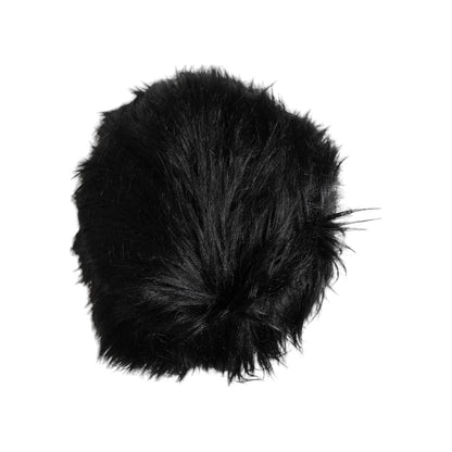 Dolce & Gabbana Black Faux Fur Bucket Hat Dolce & Gabbana