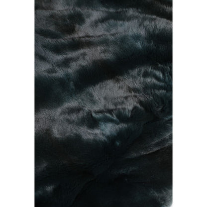 Dolce & Gabbana Black Weasel Fur Womens Beanie Hat Dolce & Gabbana