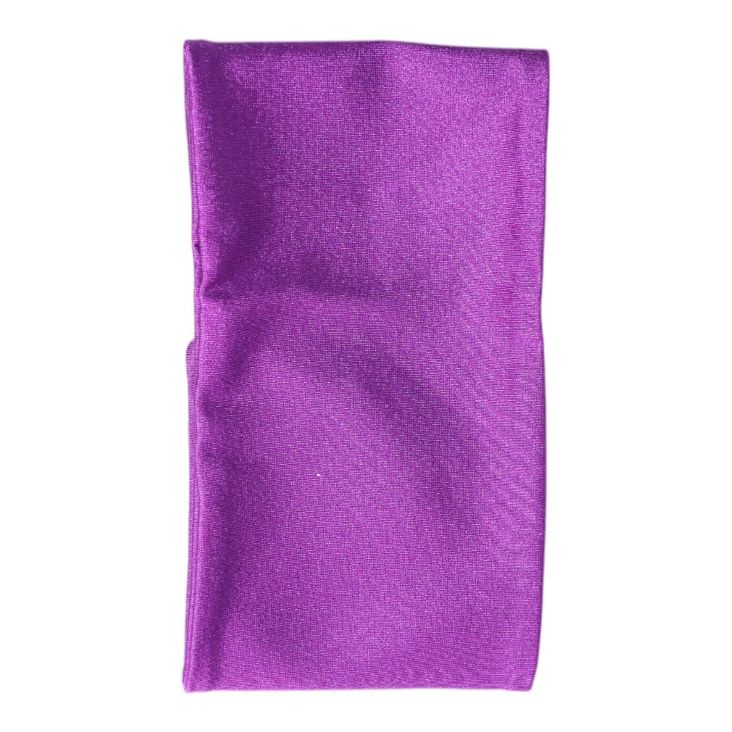 Dolce & Gabbana Purple Nylon Stretch Women Neck Warmer Scarf