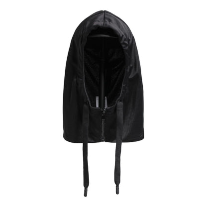 Dolce & Gabbana Black Polyester Whole Head Wrap Hat Dolce & Gabbana