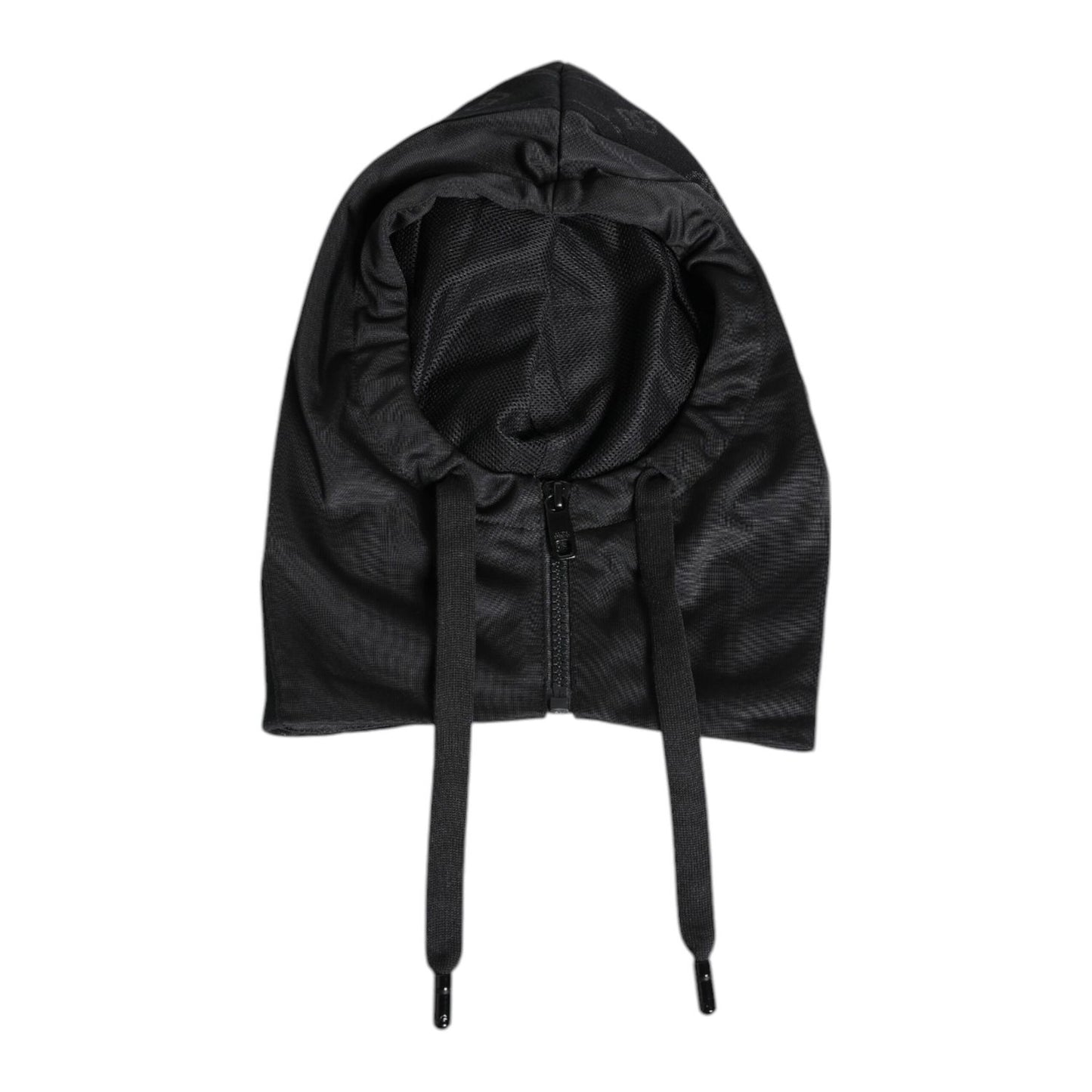 Dolce & Gabbana Black Polyester Whole Head Wrap Hat Dolce & Gabbana